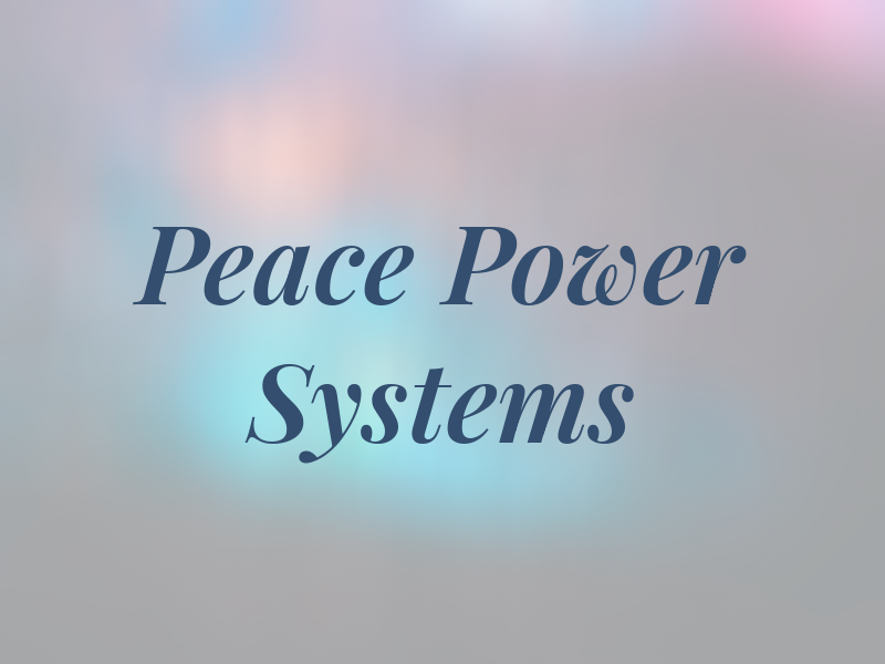 Peace Power Systems