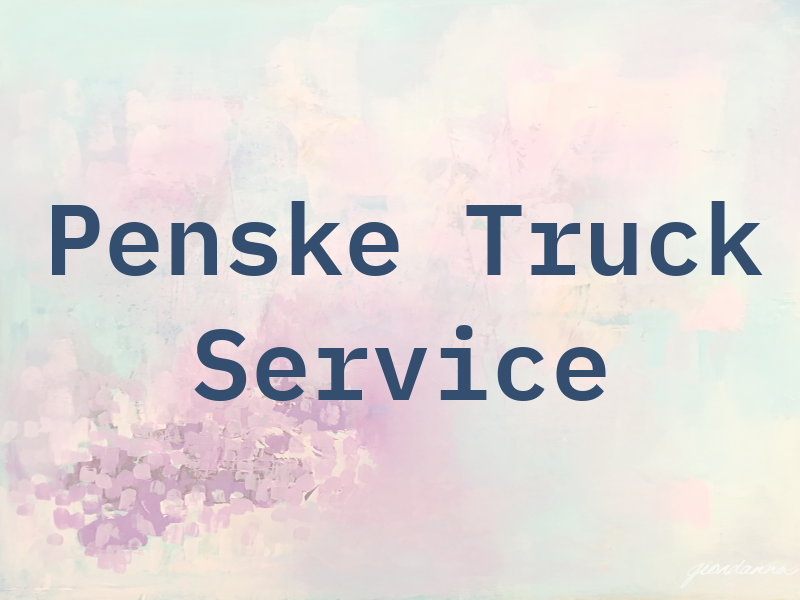 Penske Truck Service