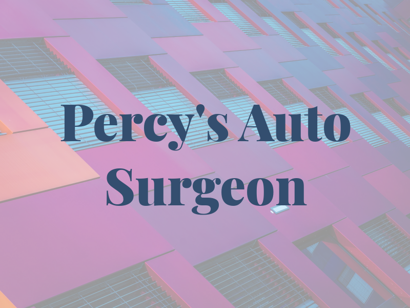 Percy's Auto Surgeon