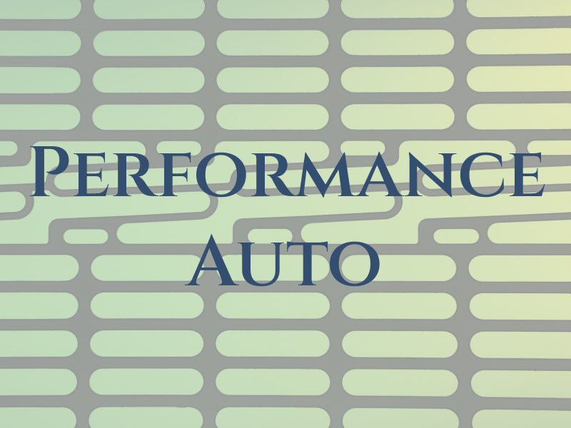 Performance Auto