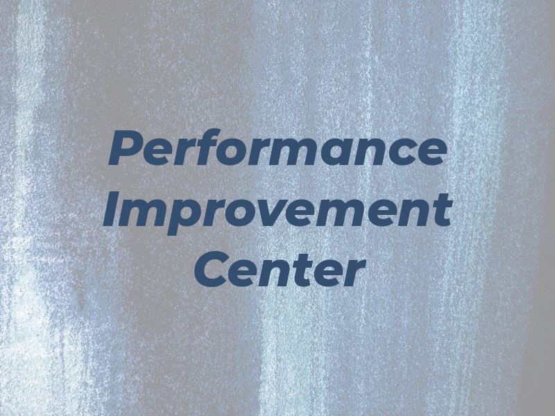 Performance Improvement Center