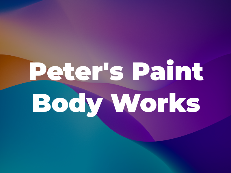 Peter's Paint & Body Works