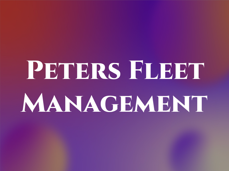 Peters Fleet Management