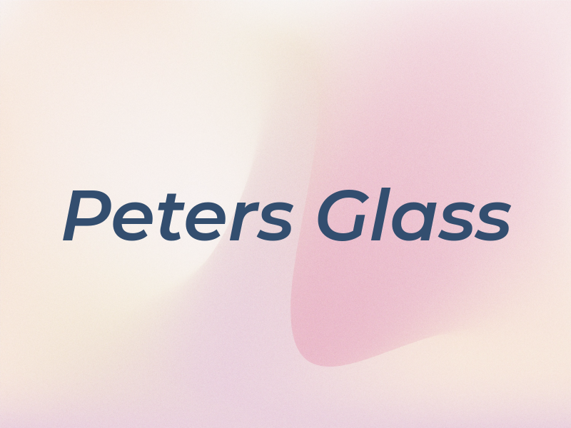 Peters Glass