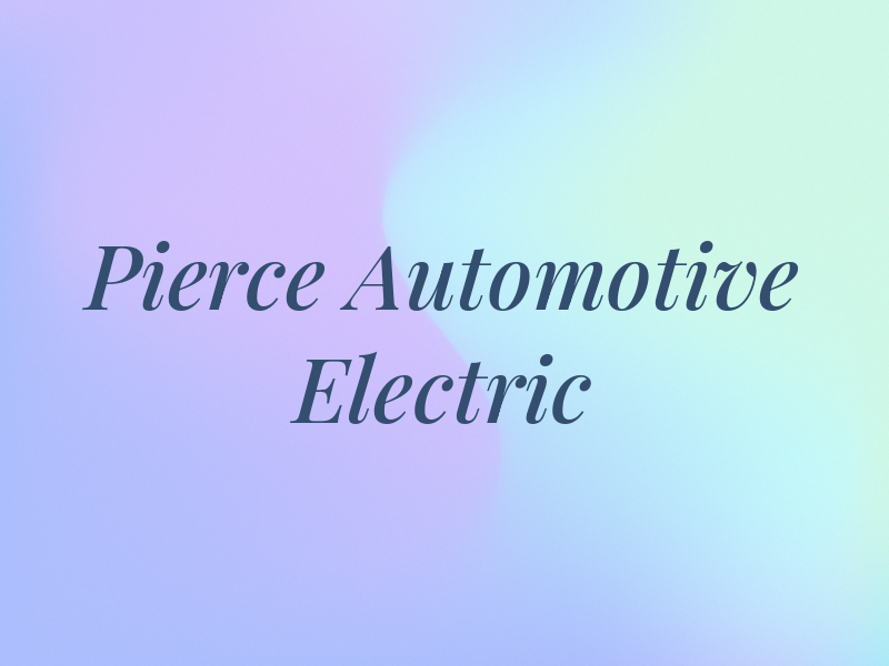 Pierce Automotive Electric