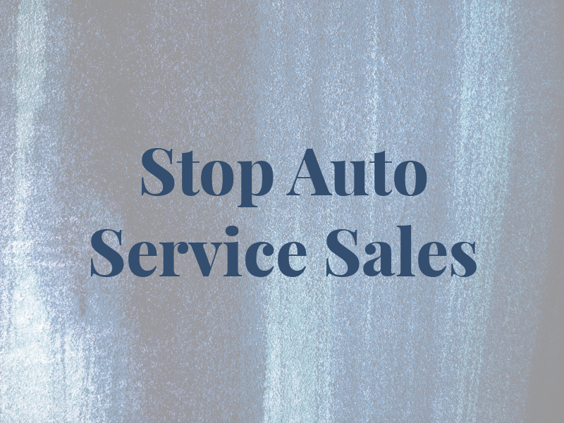 Pit Stop Auto Service and Sales LLC