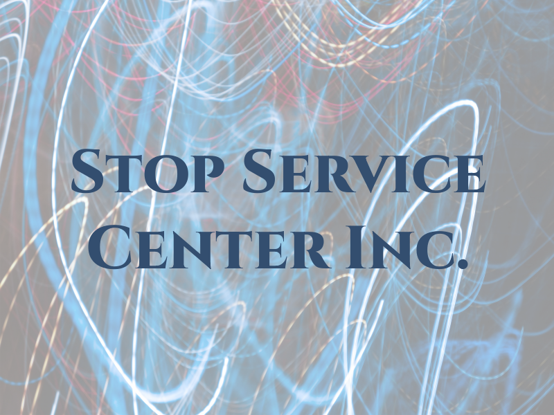 Pit Stop Service Center Inc.