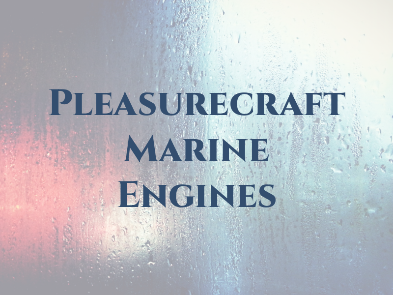Pleasurecraft Marine Engines
