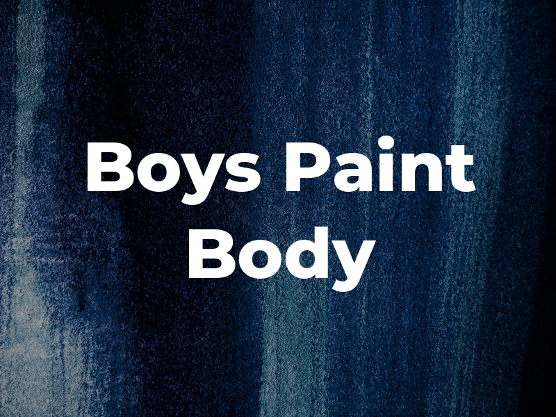 Po Boys Paint and Body