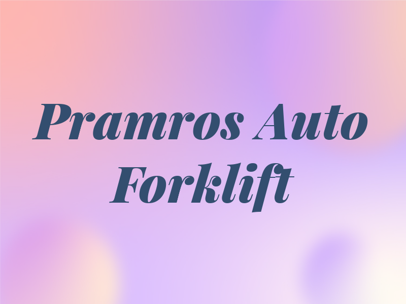 Pramros Auto & Forklift