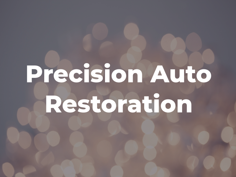 Precision Auto Restoration