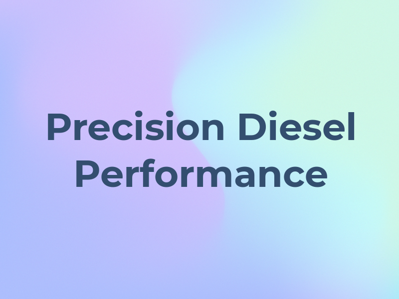 Precision Diesel Performance