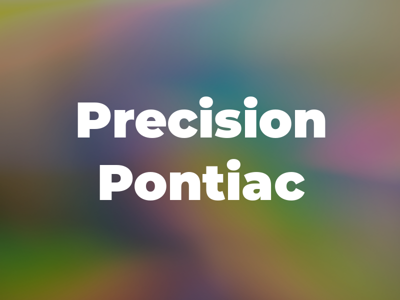 Precision Pontiac