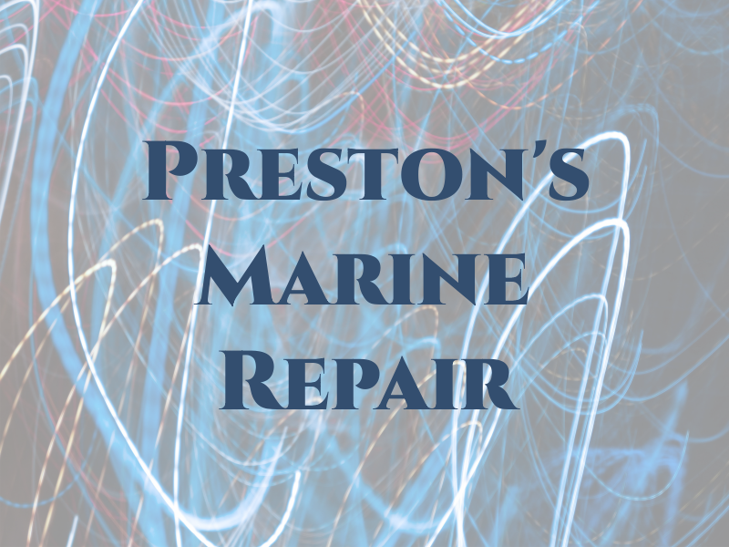 Preston's Marine Repair