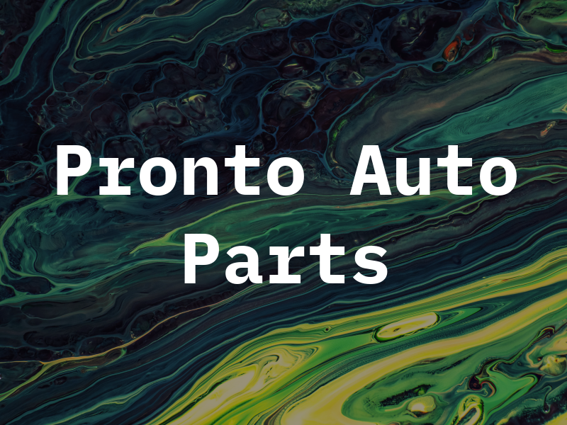 Pronto Auto Parts