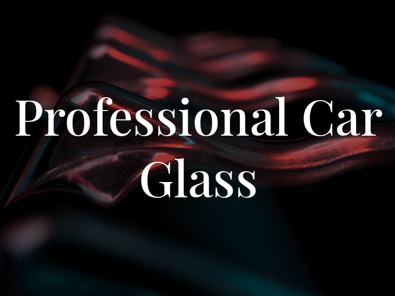 Professional Car Glass