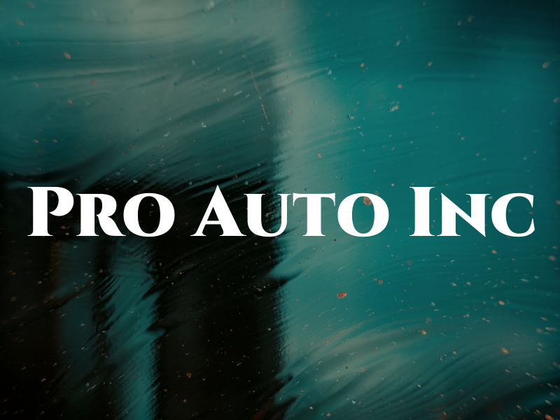 Pro Auto Inc