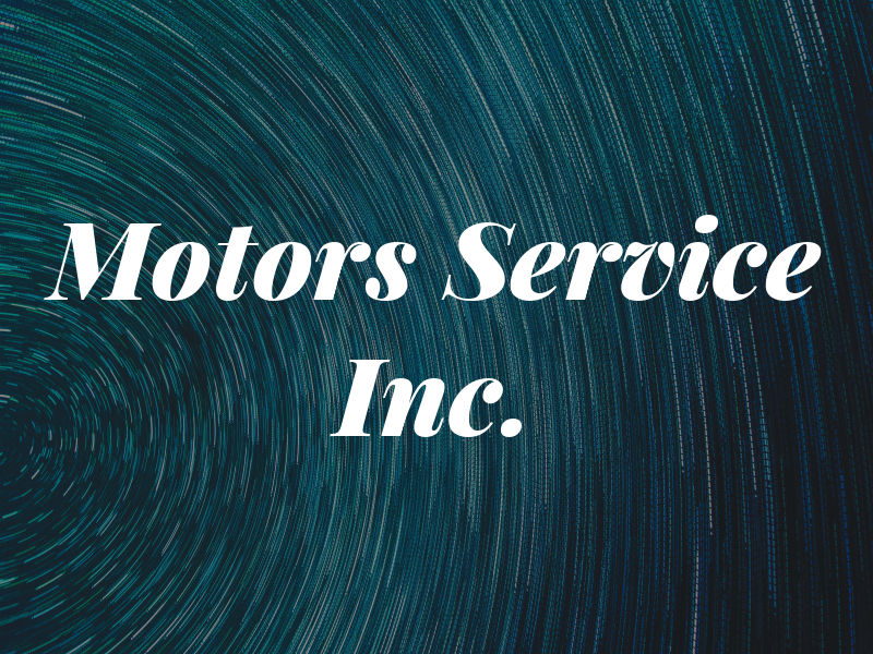 Pro Motors Service Inc.