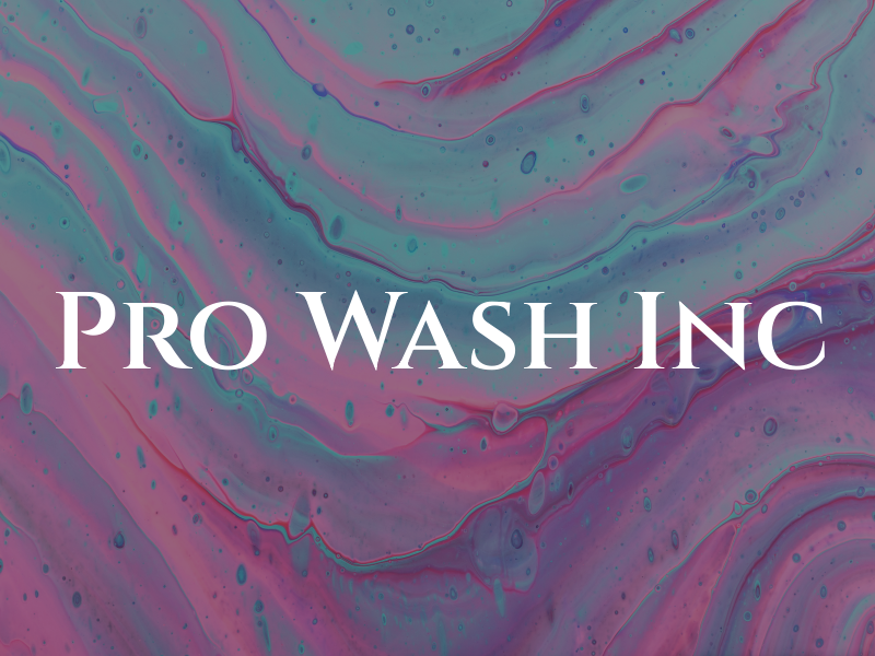 Pro Wash Inc