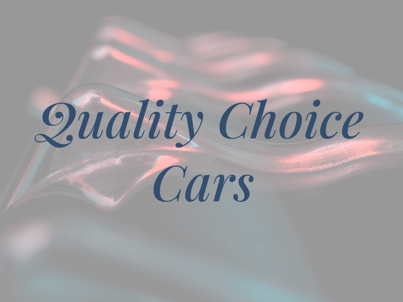 Quality Choice Cars