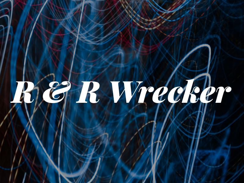 R & R Wrecker