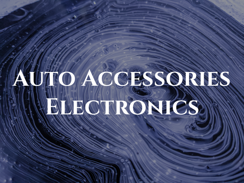 R&S Auto Accessories & Electronics