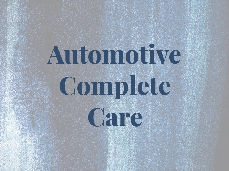 R'S Automotive and Complete Car Care