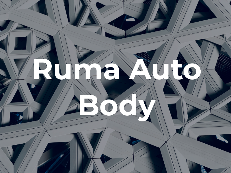 Ruma Auto Body