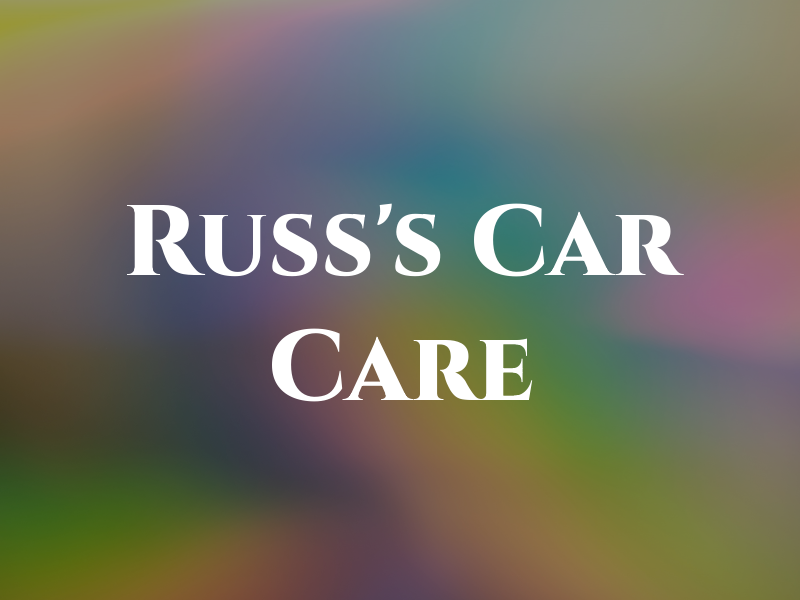 Russ's Car Care