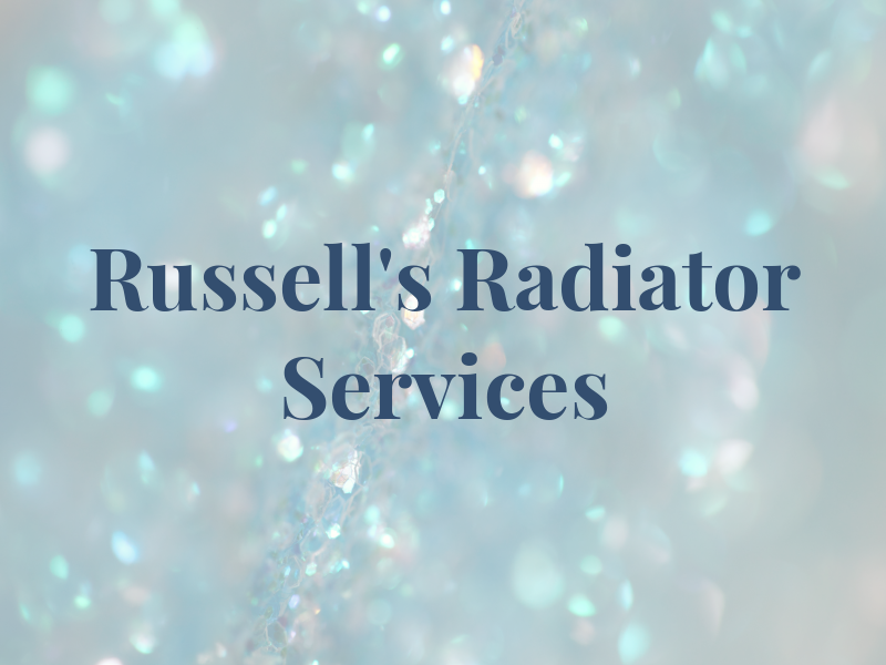Russell's Radiator Services