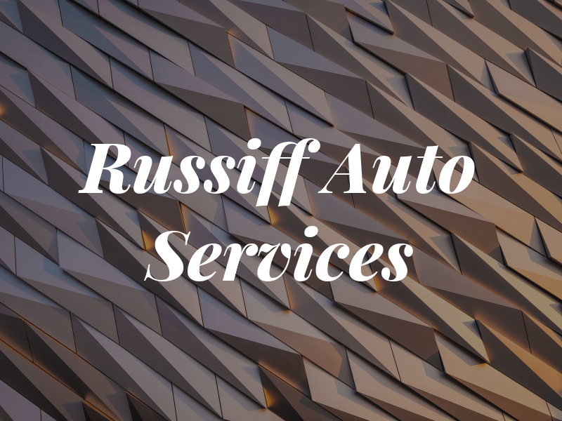 Russiff Auto Services Inc