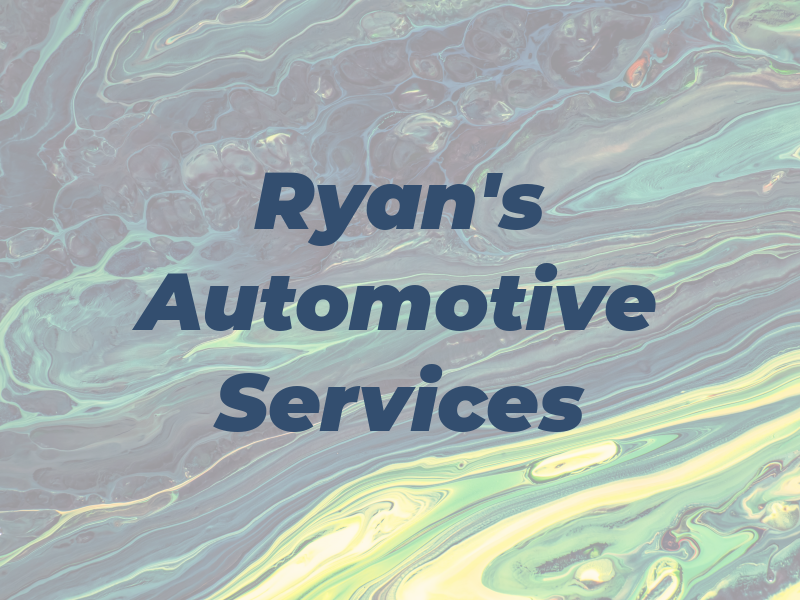 Ryan's Automotive Services