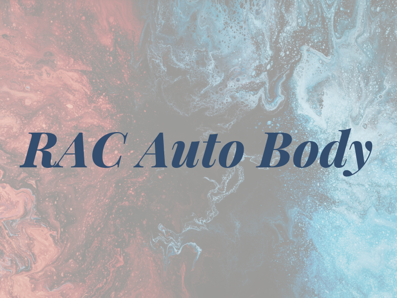 RAC Auto Body