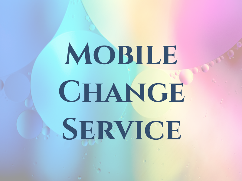 RCA Mobile Oil Change Service