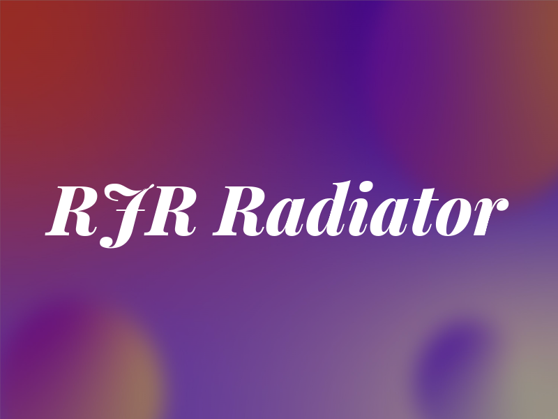 RJR Radiator