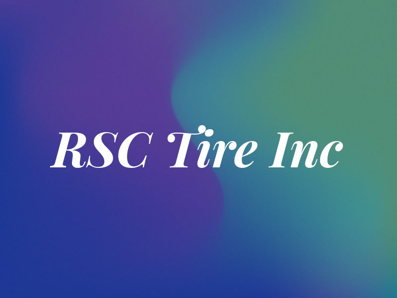 RSC Tire Inc