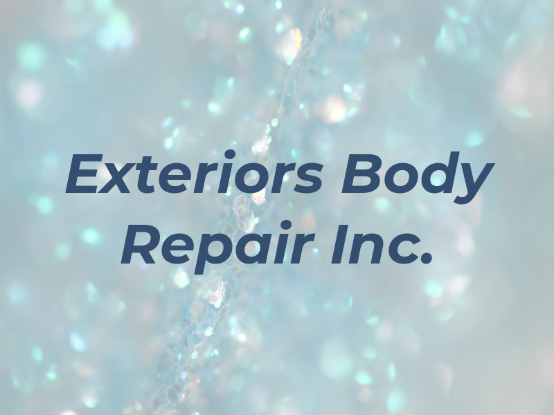 RV Exteriors & Body Repair Inc.