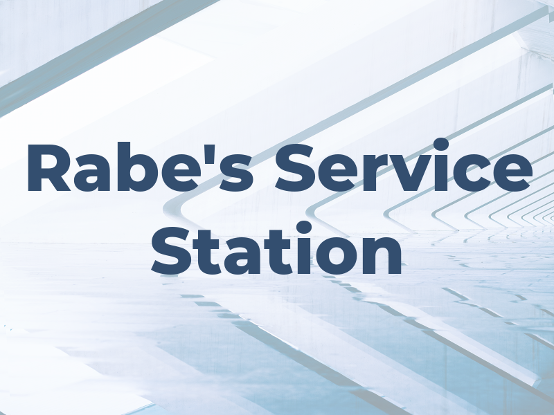Rabe's Service Station