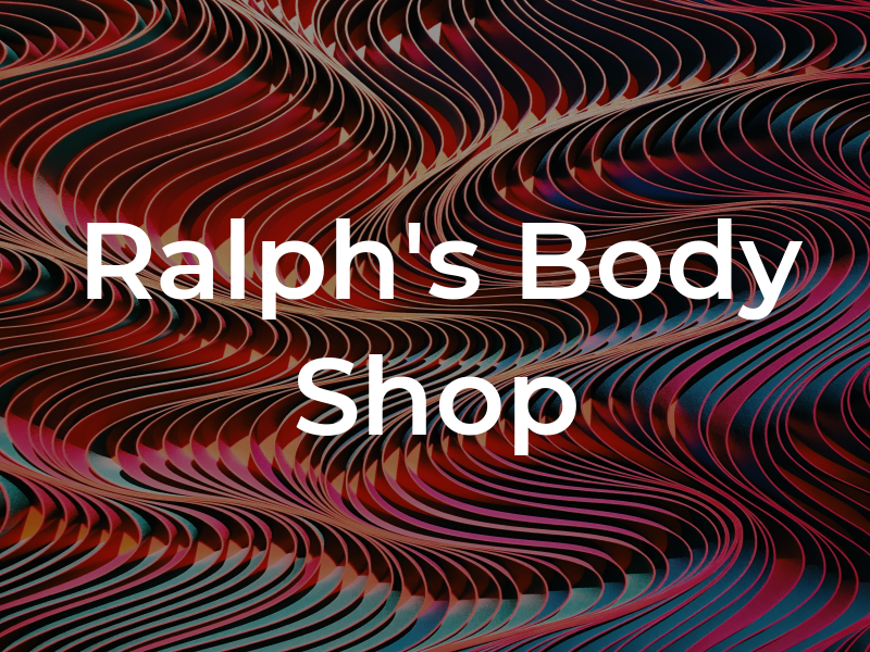 Ralph's Body Shop