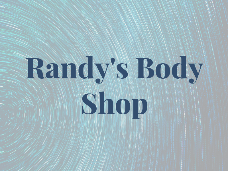 Randy's Body Shop
