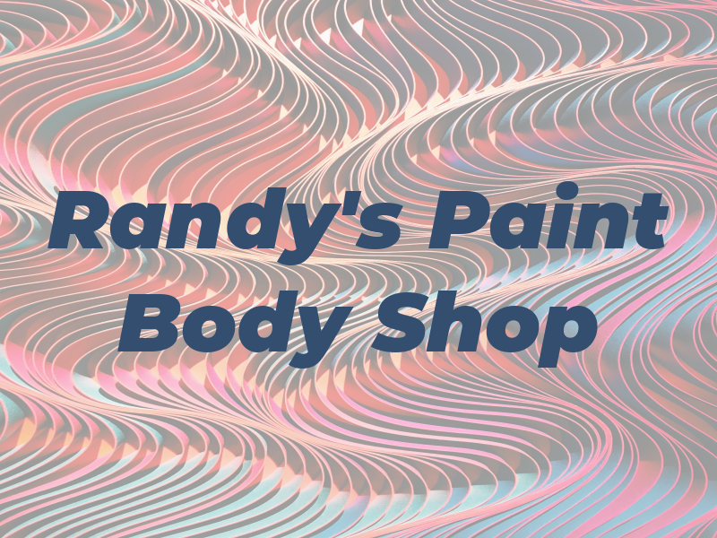 Randy's Paint & Body Shop