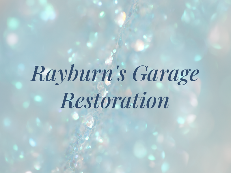 Rayburn's Garage & Restoration