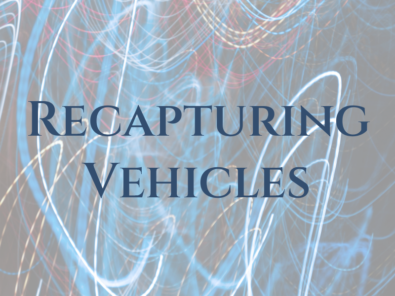 Recapturing Vehicles