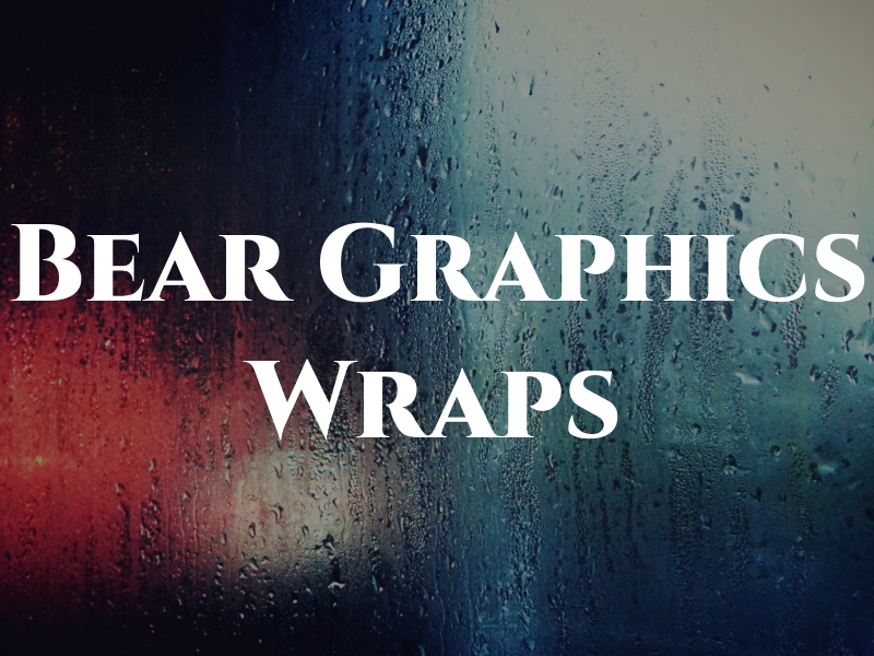 Red Bear Graphics & Wraps