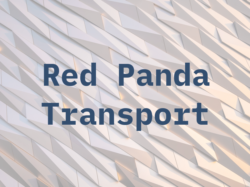 Red Panda Transport