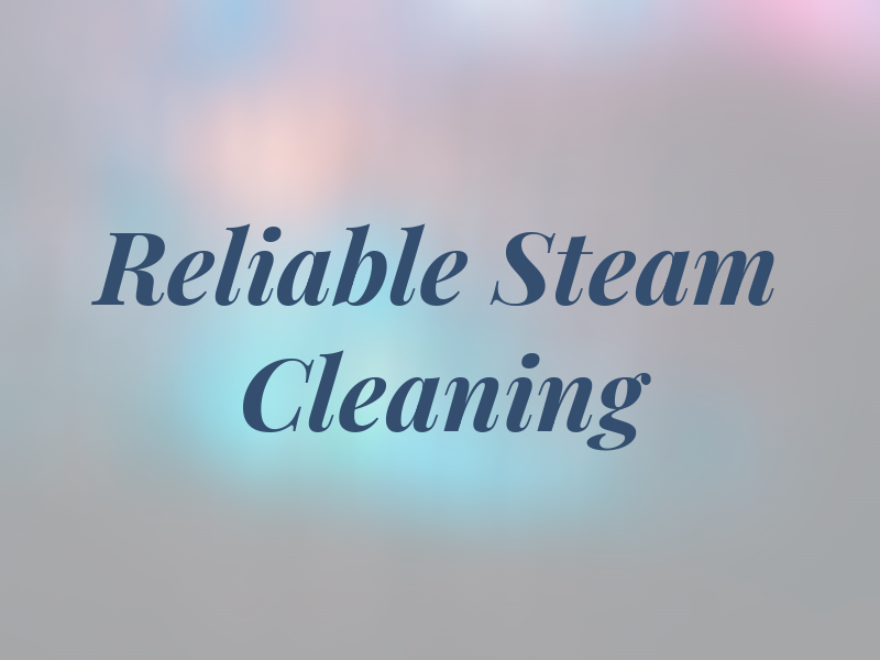 Reliable Steam Cleaning