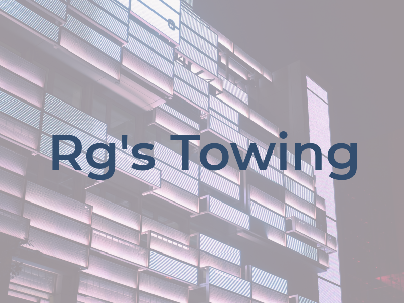 Rg's Towing