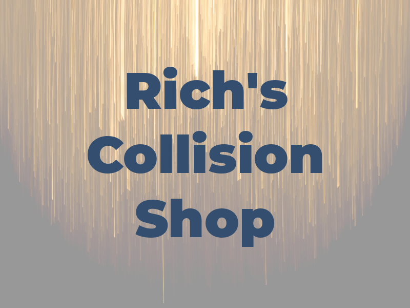 Rich's Collision Shop