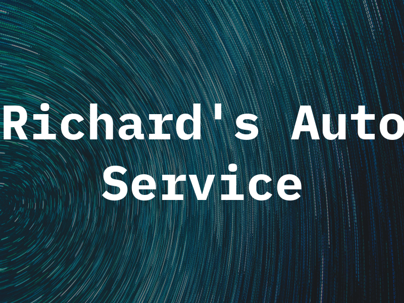 Richard's Auto Service