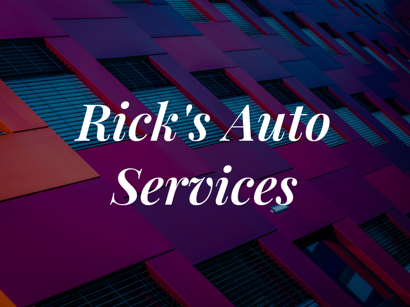 Rick's Auto Services